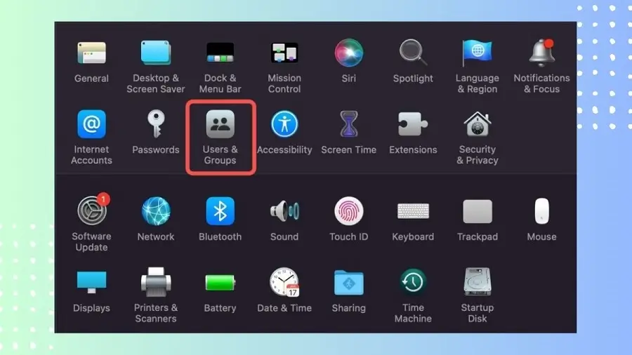 Đổi mật khẩu Macbook